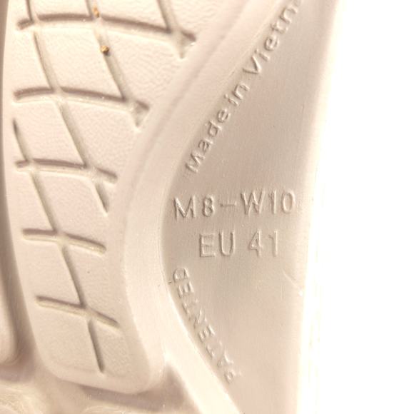 OOFOS Casual Slip On Slide Sandal Womens Size 10 Mens Size 8 41 Beige - Picture 7 of 9